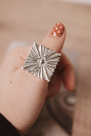 Burst Of Joy Sterling Ring-Cluster Rings-Rae Collective, Women's Online Fashion Boutique Located in Phoenix, Arizona (Scottsdale Area)