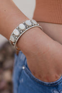 Twisted Trail Stone Cuff-Cuffs-Rae Collective, Women's Online Fashion Boutique Located in Phoenix, Arizona (Scottsdale Area)