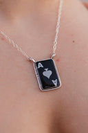 Wild Ace Sterling Silver Ring & Necklaces-Necklaces-Krush Kandy, Women's Online Fashion Boutique Located in Phoenix, Arizona (Scottsdale Area)