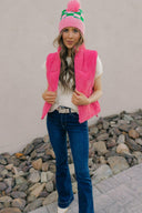 The Ridge Zip-Up Padded Corduroy Puffer Vest S-3X EXCLUSIVE-Vests-Rae Collective, Women's Online Fashion Boutique Located in Phoenix, Arizona (Scottsdale Area)
