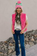 The Ridge Zip-Up Padded Corduroy Puffer Vest S-3X EXCLUSIVE-Vests-Rae Collective, Women's Online Fashion Boutique Located in Phoenix, Arizona (Scottsdale Area)