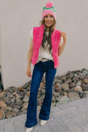 The Ridge Zip-Up Padded Corduroy Puffer Vest S-3X EXCLUSIVE-Vests-Krush Kandy, Women's Online Fashion Boutique Located in Phoenix, Arizona (Scottsdale Area)