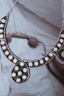 Moonlight Medallion Necklace-Chain Necklaces-Rae Collective, Women's Online Fashion Boutique Located in Phoenix, Arizona (Scottsdale Area)
