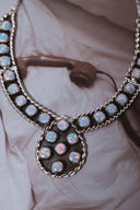 Moonlight Medallion Necklace-Chain Necklaces-Rae Collective, Women's Online Fashion Boutique Located in Phoenix, Arizona (Scottsdale Area)