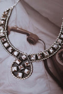 Moonlight Medallion Necklace-Chain Necklaces-Rae Collective, Women's Online Fashion Boutique Located in Phoenix, Arizona (Scottsdale Area)