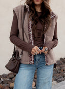 Sherpa Fleece Vest-Vests-Krush Kandy, Women's Online Fashion Boutique Located in Phoenix, Arizona (Scottsdale Area)