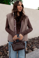Sherpa Fleece Vest-Vests-Krush Kandy, Women's Online Fashion Boutique Located in Phoenix, Arizona (Scottsdale Area)