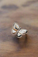 Butterfly Stone Slab Ring-Rings-Rae Collective, Women's Online Fashion Boutique Located in Phoenix, Arizona (Scottsdale Area)