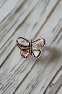 Butterfly Stone Slab Ring-Rings-Krush Kandy, Women's Online Fashion Boutique Located in Phoenix, Arizona (Scottsdale Area)