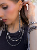 High Plains Desert Pearl Tassel Earrings-Drop Earrings-Rae Collective, Women's Online Fashion Boutique Located in Phoenix, Arizona (Scottsdale Area)