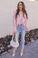 Candlelight Kiss Sequin Sweater-Sweaters-Krush Kandy, Women's Online Fashion Boutique Located in Phoenix, Arizona (Scottsdale Area)