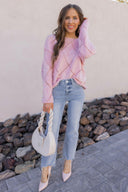Candlelight Kiss Sequin Sweater-Sweaters-Rae Collective, Women's Online Fashion Boutique Located in Phoenix, Arizona (Scottsdale Area)
