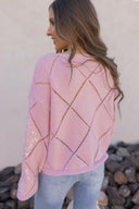 Candlelight Kiss Sequin Sweater-Sweaters-Rae Collective, Women's Online Fashion Boutique Located in Phoenix, Arizona (Scottsdale Area)