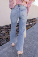 Risen Full Size High Rise Straight Jeans-Jeans-Krush Kandy, Women's Online Fashion Boutique Located in Phoenix, Arizona (Scottsdale Area)