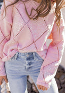 Candlelight Kiss Sequin Sweater-Sweaters-Rae Collective, Women's Online Fashion Boutique Located in Phoenix, Arizona (Scottsdale Area)