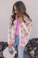 Winter Bloom Floral Print Quilted Puffer Jacket-Jackets-Rae Collective, Women's Online Fashion Boutique Located in Phoenix, Arizona (Scottsdale Area)