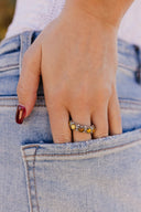 Eternity Stone Ring-Rings-Krush Kandy, Women's Online Fashion Boutique Located in Phoenix, Arizona (Scottsdale Area)