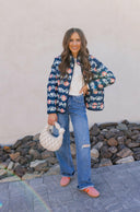 Winter Bloom Floral Print Quilted Puffer Jacket-Jackets-Rae Collective, Women's Online Fashion Boutique Located in Phoenix, Arizona (Scottsdale Area)