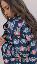 Winter Bloom Floral Print Quilted Puffer Jacket-Jackets-Rae Collective, Women's Online Fashion Boutique Located in Phoenix, Arizona (Scottsdale Area)
