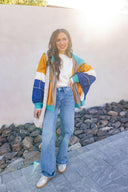 Better Off Color Block Zip Up Hoodie-Jackets-Rae Collective, Women's Online Fashion Boutique Located in Phoenix, Arizona (Scottsdale Area)