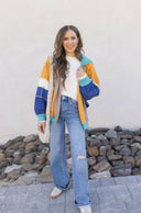 Better Off Color Block Zip Up Hoodie-Jackets-Rae Collective, Women's Online Fashion Boutique Located in Phoenix, Arizona (Scottsdale Area)