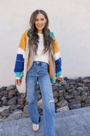 Better Off Color Block Zip Up Hoodie-Jackets-Rae Collective, Women's Online Fashion Boutique Located in Phoenix, Arizona (Scottsdale Area)