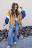 Better Off Color Block Zip Up Hoodie-Jackets-Rae Collective, Women's Online Fashion Boutique Located in Phoenix, Arizona (Scottsdale Area)