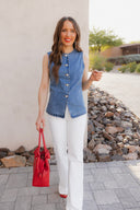Dusk to Dawn Gradient Wide Leg Kancan Jeans