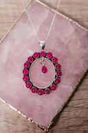 Endless Circle Sterling Silver Necklace-Necklaces-Rae Collective, Women's Online Fashion Boutique Located in Phoenix, Arizona (Scottsdale Area)