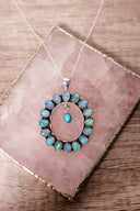 Endless Circle Sterling Silver Necklace-Necklaces-Rae Collective, Women's Online Fashion Boutique Located in Phoenix, Arizona (Scottsdale Area)