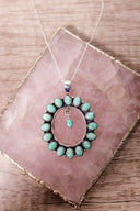 Endless Circle Sterling Silver Necklace-Necklaces-Rae Collective, Women's Online Fashion Boutique Located in Phoenix, Arizona (Scottsdale Area)