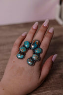 Mixed Mine 8 Horseshoe Stone ring-Cluster Rings-Rae Collective, Women's Online Fashion Boutique Located in Phoenix, Arizona (Scottsdale Area)