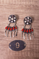 Give Em A Hand Jeweled Post Earrings-Stud Earrings-Rae Collective, Women's Online Fashion Boutique Located in Phoenix, Arizona (Scottsdale Area)