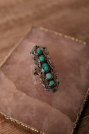 Wanderlust Dreams Turquoise Necklace, Ring & Earrings-Chain Necklaces-Rae Collective, Women's Online Fashion Boutique Located in Phoenix, Arizona (Scottsdale Area)