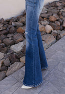 Kancan Confidence Boosting Distressed Flare Jean-Jeans-Rae Collective, Women's Online Fashion Boutique Located in Phoenix, Arizona (Scottsdale Area)