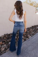 Kancan Confidence Boosting Distressed Flare Jean-Jeans-Rae Collective, Women's Online Fashion Boutique Located in Phoenix, Arizona (Scottsdale Area)