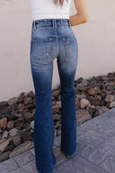 Kancan Confidence Boosting Distressed Flare Jean-Jeans-Rae Collective, Women's Online Fashion Boutique Located in Phoenix, Arizona (Scottsdale Area)