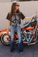 Kancan Confidence Boosting Distressed Flare Jean-Jeans-Rae Collective, Women's Online Fashion Boutique Located in Phoenix, Arizona (Scottsdale Area)