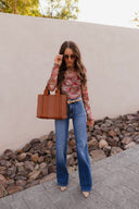 Dusk to Dawn Gradient Wide Leg Kancan Jeans