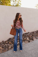 Dusk to Dawn Gradient Wide Leg Kancan Jeans