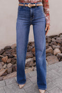 Dusk to Dawn Gradient Wide Leg Kancan Jeans