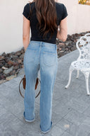 KANCAN Main Character Mid Rise Wide Leg Jeans