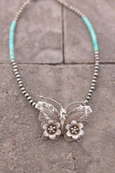 Bethany's Butterfly Sterling Silver Desert Pearl Necklaces-Pearl Necklaces-Rae Collective, Women's Online Fashion Boutique Located in Phoenix, Arizona (Scottsdale Area)
