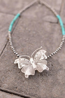 Bethany's Butterfly Sterling Silver Desert Pearl Necklaces-Pearl Necklaces-Rae Collective, Women's Online Fashion Boutique Located in Phoenix, Arizona (Scottsdale Area)