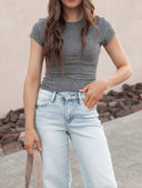 Perfect Fit Second Skin Short Sleeve Top-Tops-Krush Kandy, Women's Online Fashion Boutique Located in Phoenix, Arizona (Scottsdale Area)