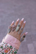 Multi Jasper Stone Rings-Rings-Rae Collective, Women's Online Fashion Boutique Located in Phoenix, Arizona (Scottsdale Area)