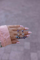 Crystal & Multi Stone Earrings-Earrings-Rae Collective, Women's Online Fashion Boutique Located in Phoenix, Arizona (Scottsdale Area)