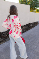 So In Love Pink & Red Heart Sweater-Sweater-Krush Kandy, Women's Online Fashion Boutique Located in Phoenix, Arizona (Scottsdale Area)