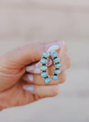 Angel Stone Sterling Silver Earrings-Drop Earrings-Rae Collective, Women's Online Fashion Boutique Located in Phoenix, Arizona (Scottsdale Area)