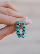 Angel Stone Sterling Silver Earrings-Drop Earrings-Rae Collective, Women's Online Fashion Boutique Located in Phoenix, Arizona (Scottsdale Area)